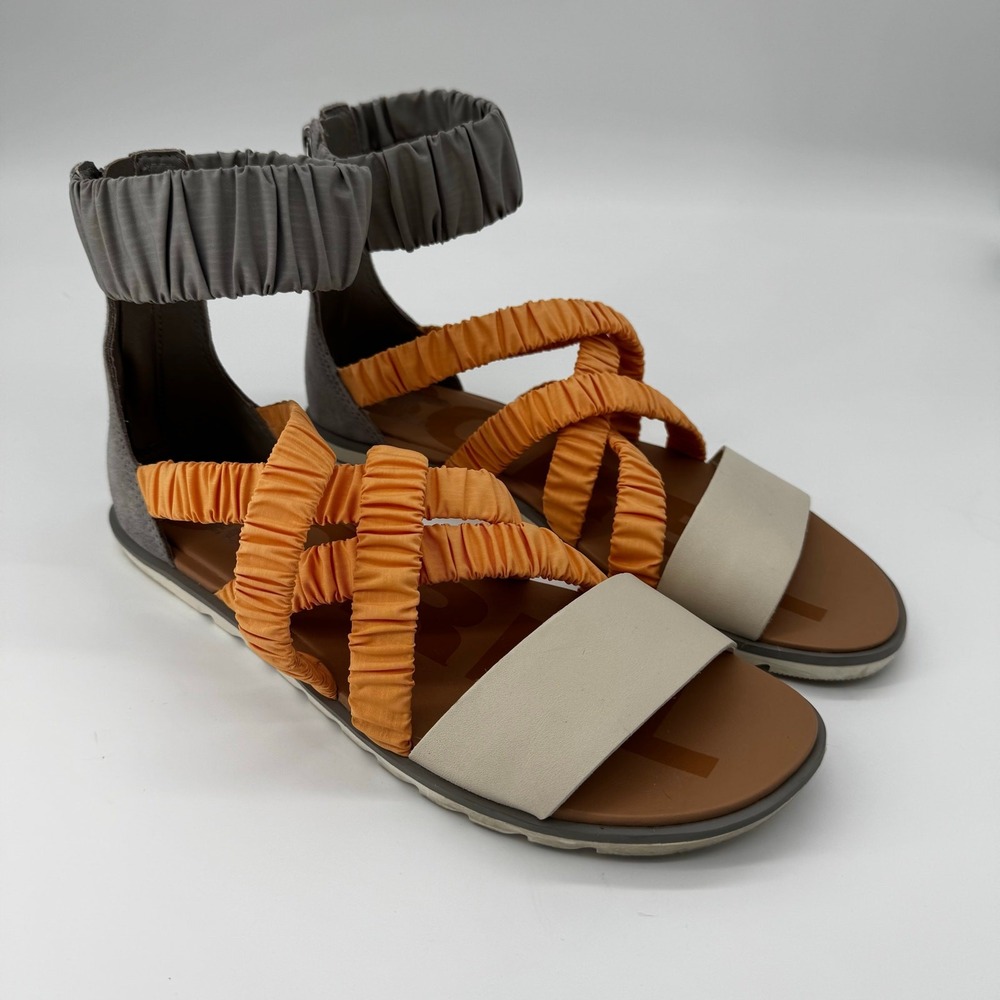 Sorel Ella II Gladiator Sandals Womens 9 Outdoor Hiking Gorpcore Boho Travel‎